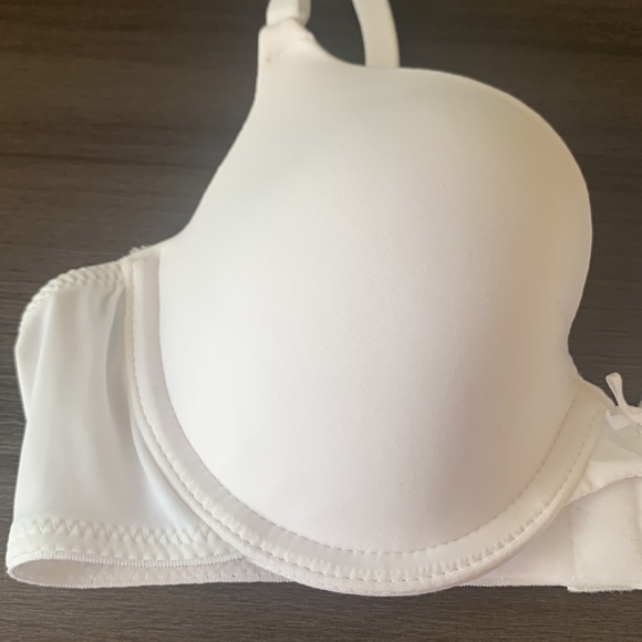 Maidenform White Comfort Devotion Underwire T Shirt‎ Bra - Size 34A - Picture 4 of 7